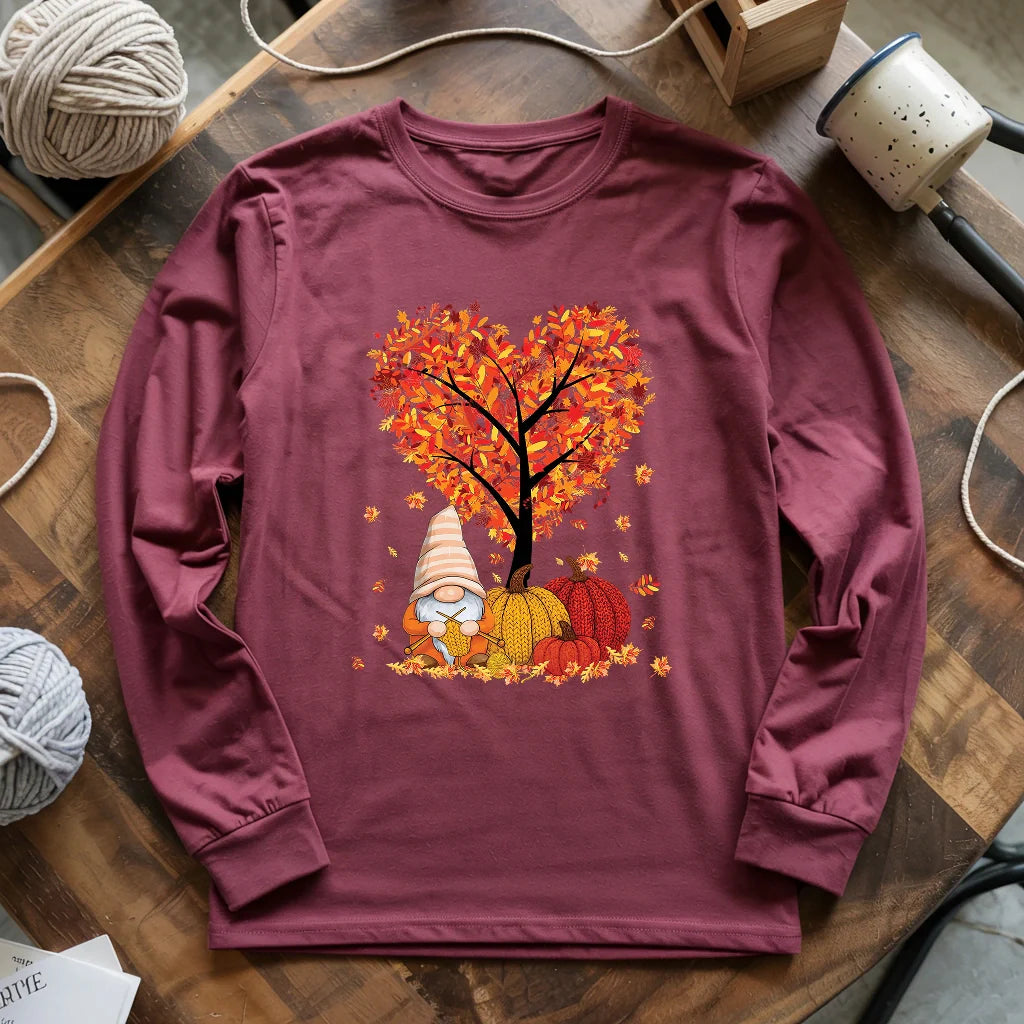 Love Knitting Season Long Sleeve T-shirt