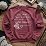 Crochet In Bible Sweatshirt
