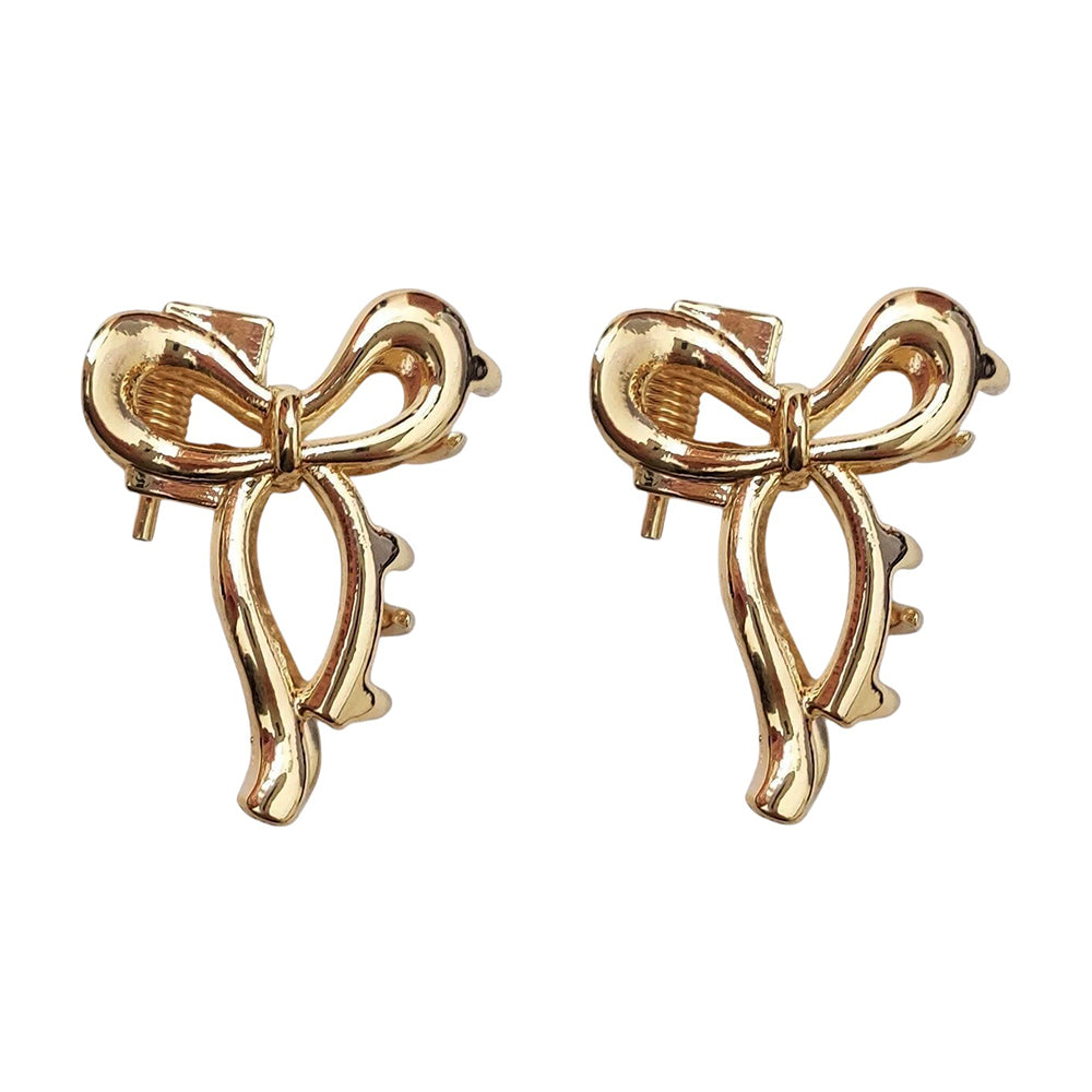 Mini Bow Hair Claw Clips