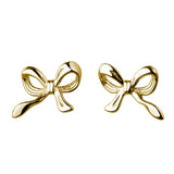 Minimalist Bow Stud Earrings