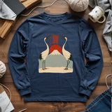 Knitting Sun Long Sleeve T-shirt