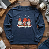 Three Knitty Gnomes Long Sleeve T-shirt