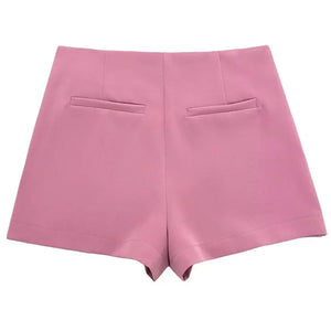Old Money Asymmetric Mini Skort
