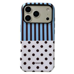 Polka Dot & Stripes iPhone Case