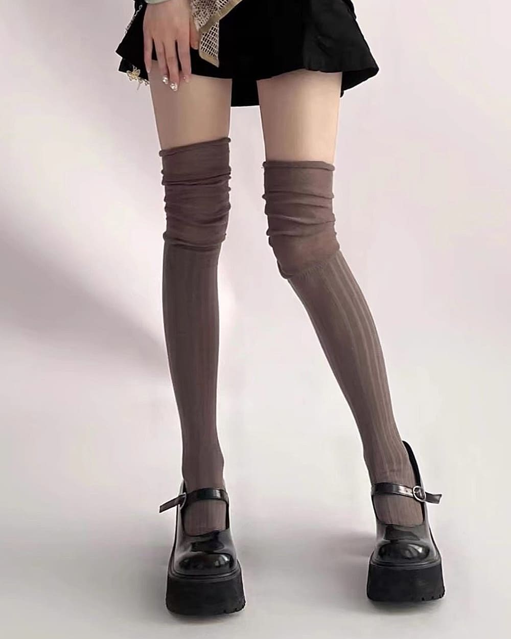 Preppy Knee High Socks
