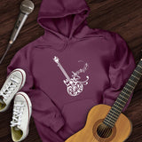 Floral Guitar Hoodie