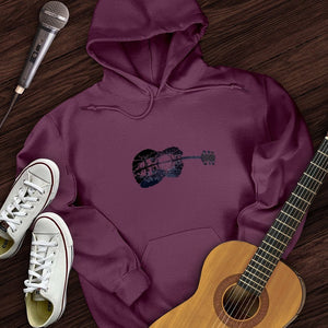 Guitar Moonrise Hoodie