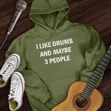 I Like Drums Hoodie