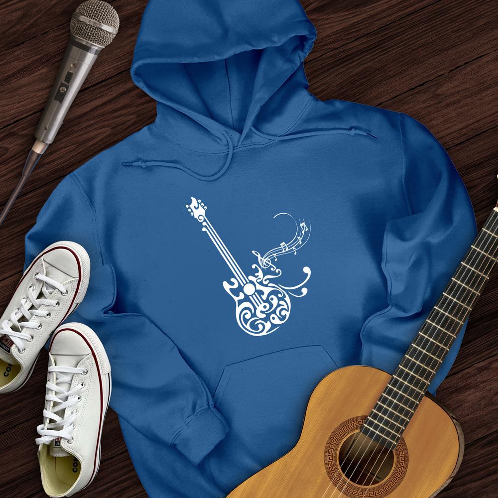 Floral Guitar Hoodie