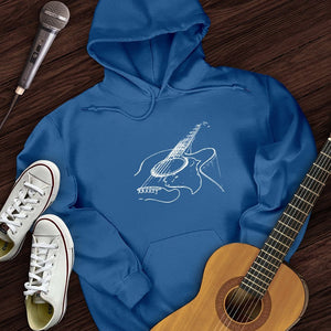 Guitar Sketch Hoodie