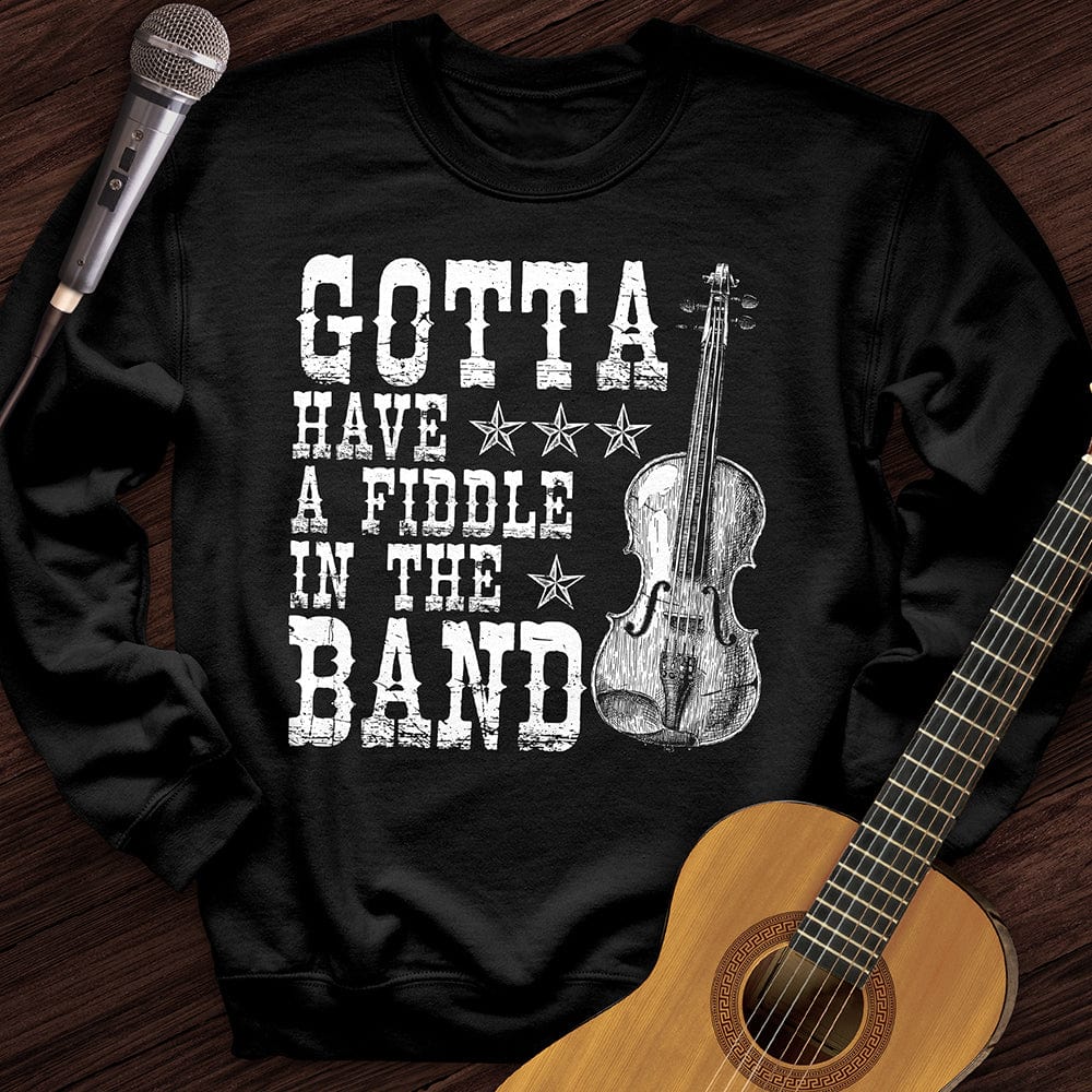 Fiddle Please Crewneck