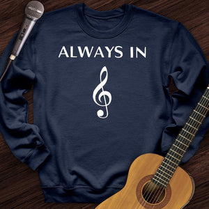 Always In Music Crewneck