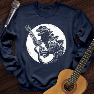 Dinosaur Guitar Crewneck