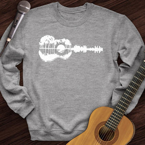 Guitar Landscape Crewneck