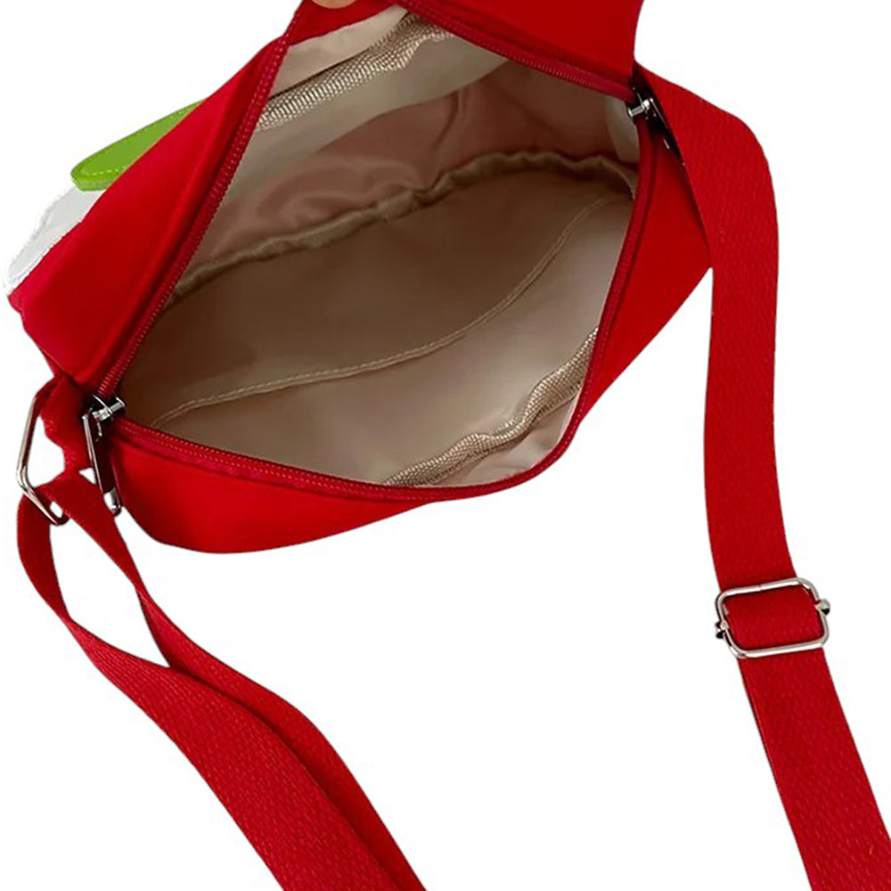 Red Apple Core Shoulder Bag