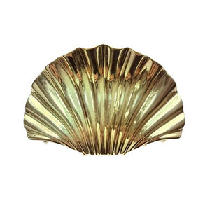 Shell Gold Hair Claw