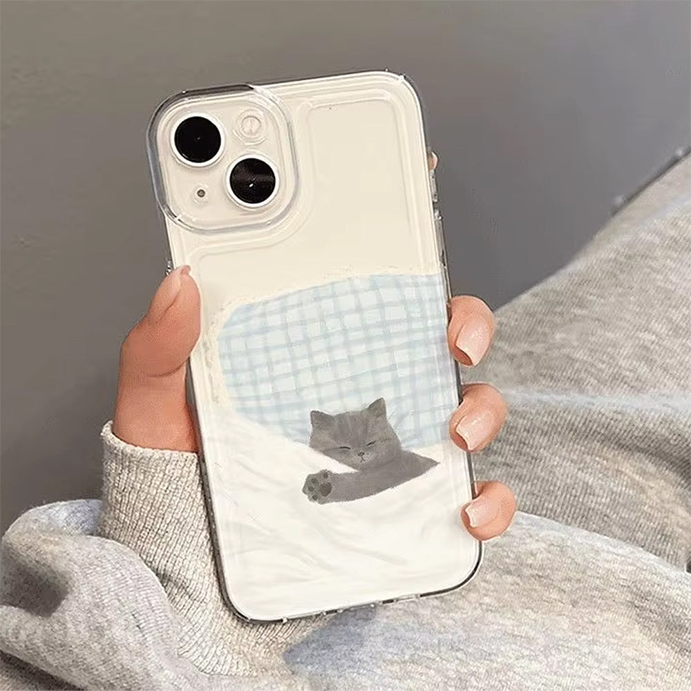 Sleeping Kitten iPhone Case