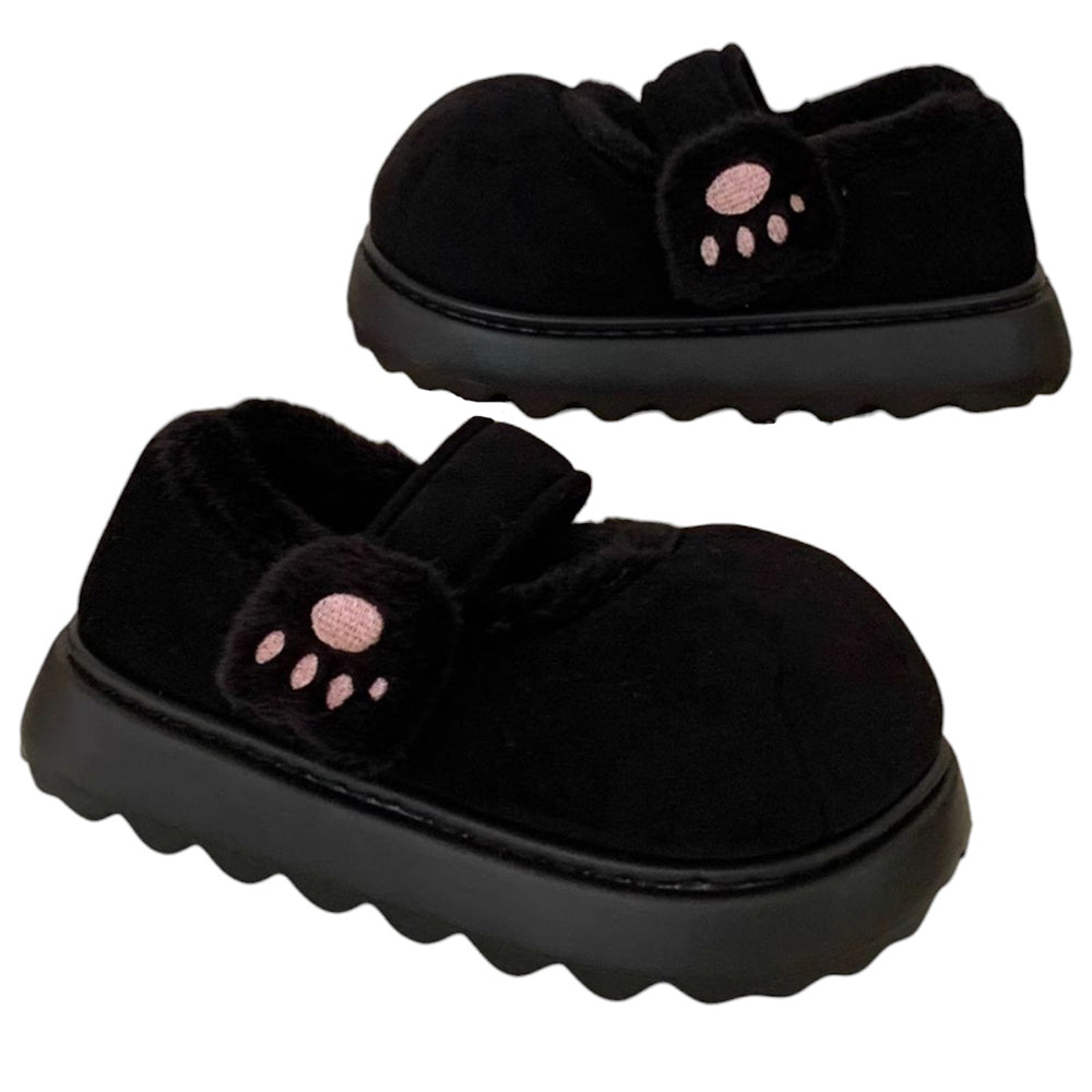 Soft Girl Kitten Platform Mary Janes