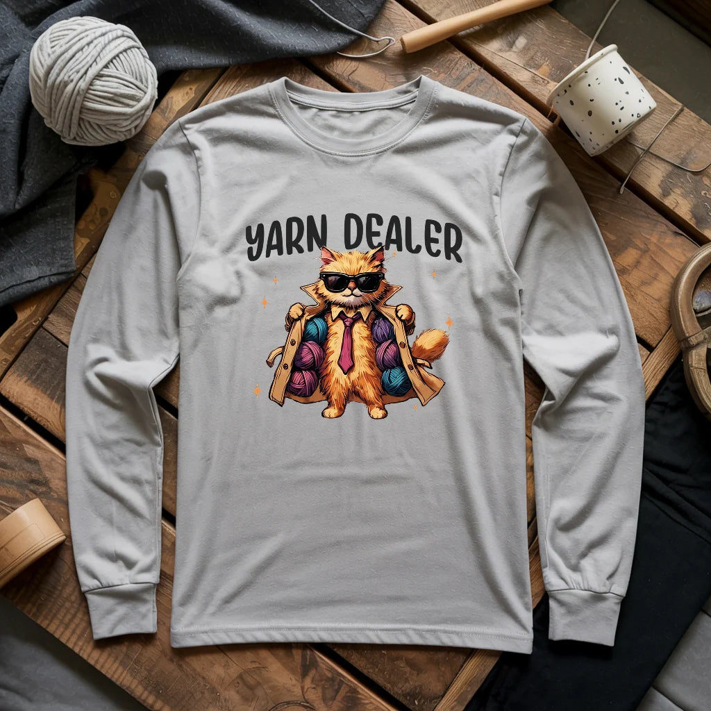 Furry Yarn Dealer Long Sleeve T-shirt