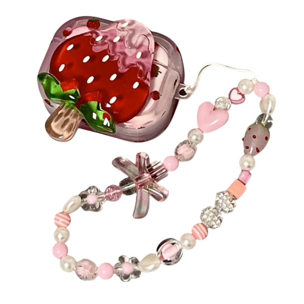 Strawberry Ice Cream Airpods Case