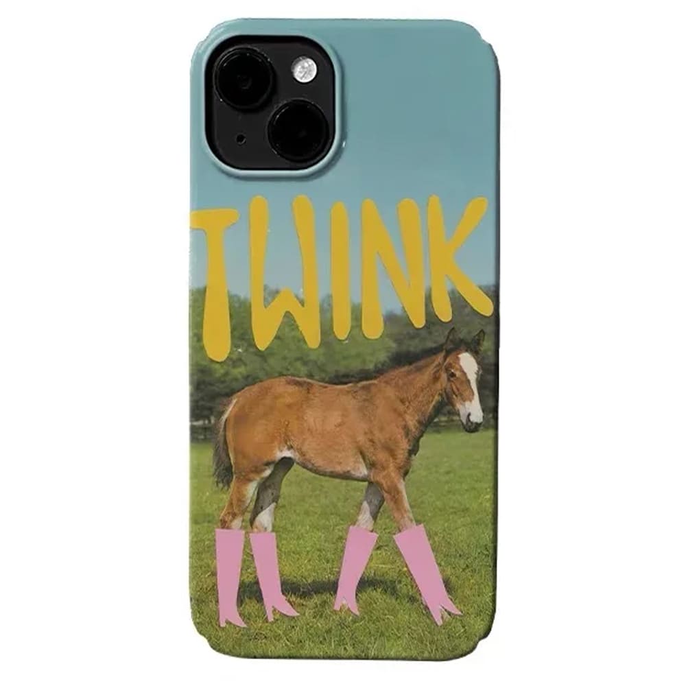 Twink Horse iPhone Case