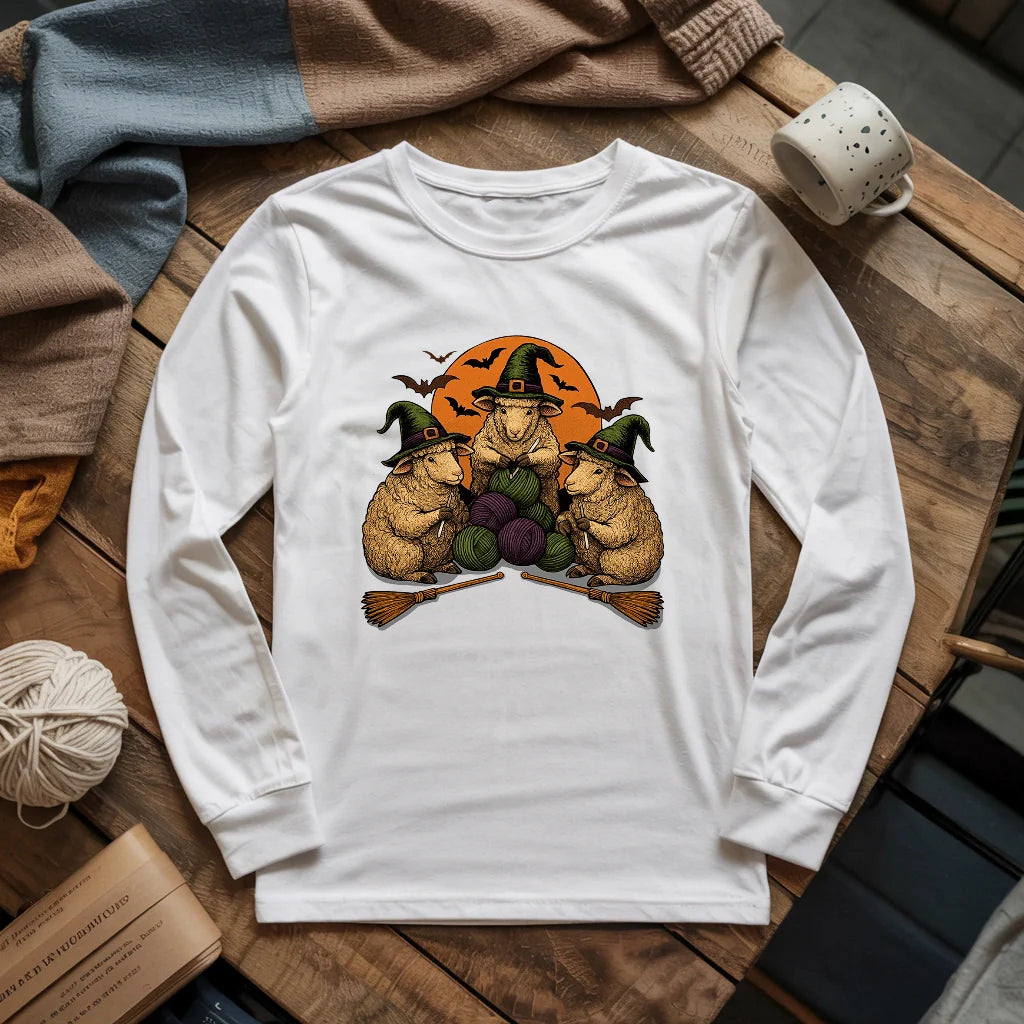 Crocheting Coven Long Sleeve T-shirt
