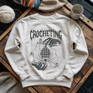 Gothic Crocheter Sweatshirt