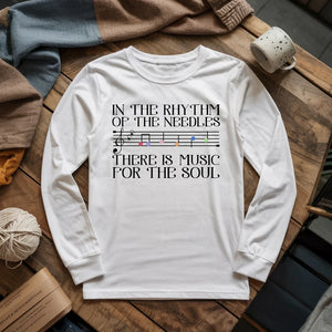 Rhythm of the Needles Long Sleeve T-shirt